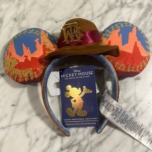 Disney 50th Anniversary Mickey Big Thunder Mountain Railroad  ears